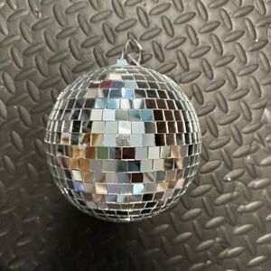 Silver Disco Ball Party Decoration